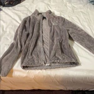 Grey north face jacket